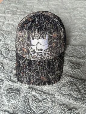 FTP Camo Baseball Cap with White Embroidered G59 Logo